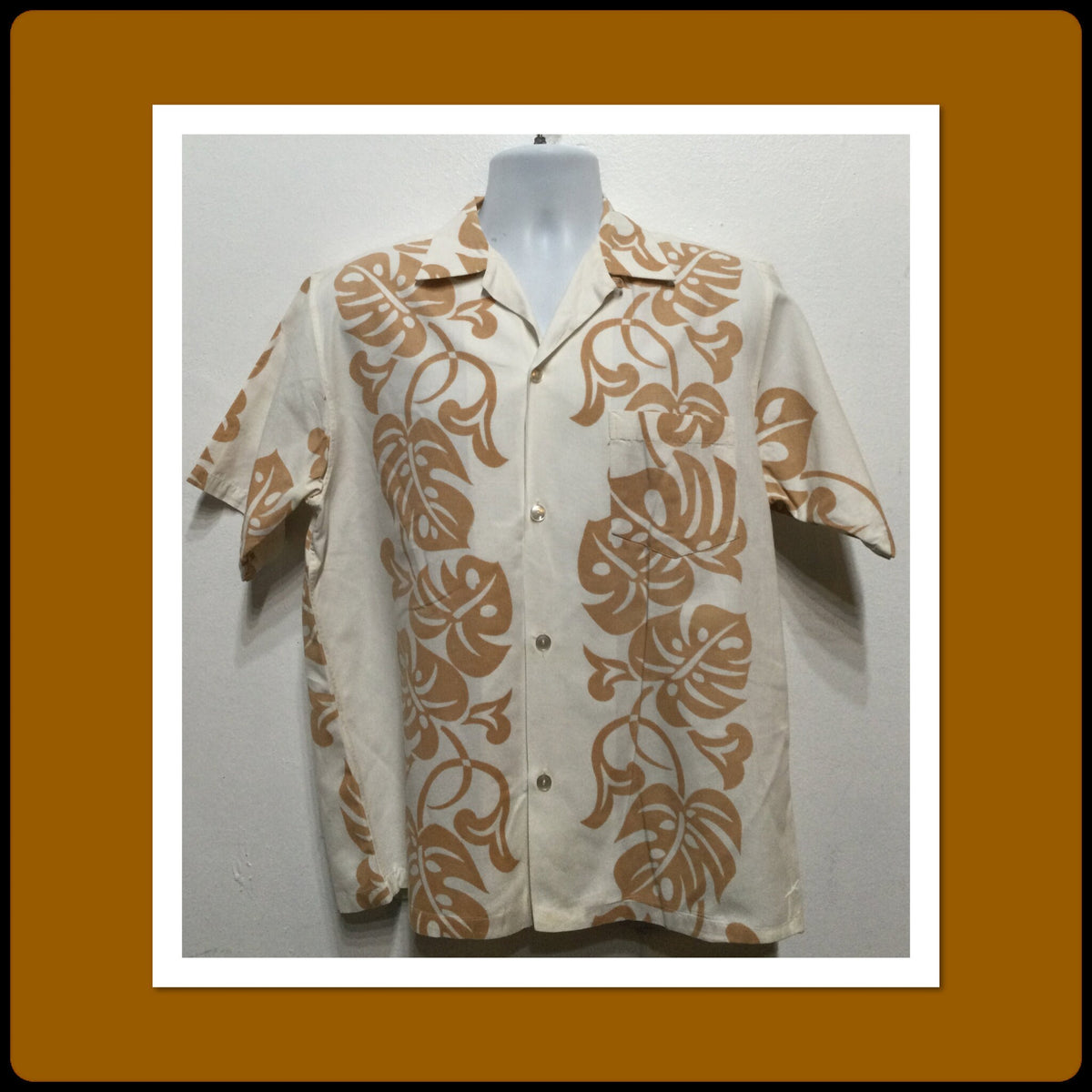 HS149 Vintage 1950s Border print Hawaiian shirt by McInerry39s Graphic Tee – Aesthetic Look · Top Pick For Any Outfit