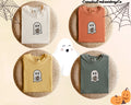 Embroidered Little Ghost Coffee Shirt Ghost Embroidered T Shirts Cute Ghost Tees Funny Halloween Shirts Spooky Season Graphic Tee – Premium Graphic · Perfect For Daily Wear