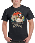 Australian Shepherd For Him Australian Shepherd Dad Shirt For Australian Shepherd T Shirt Best Australian Shepherd Dad Ever Graphic Tee – Warm & Stylish · Great Gift For Fans