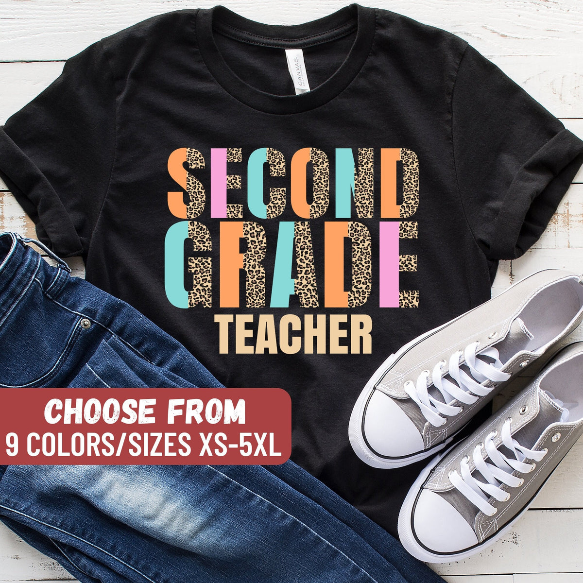 Gifts For Teacher Back To School Teacher Appreciation Gift Funny 2nd Grade Teacher Shirt 2nd Grade Teacher Second Grade Teacher TShirt Graphic Tee – Everyday Comfort · Must-Have Style