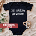 Cute Anime Baby Bodysuit Anime Baby Bodysuit Baby Announcement Baby Gift Baby Tees Shhh I39m Watching Anime With My Mommy Baby Bodysuit Graphic Tee – Feel-Good Design · Trending Graphic Apparel