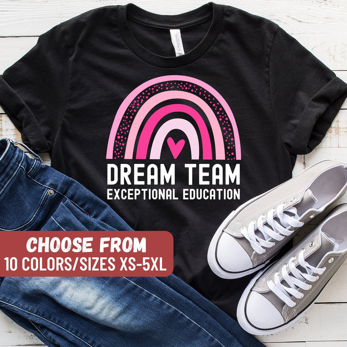 Special Education Teacher Shirts Sped Teacher Shirt Sped Gift Special Education Gifts Dream Team Exceptional Education TShirt Graphic Tee – Feel-Good Design · Trending Graphic Apparel