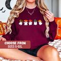 Ghost Sweatshirt Halloween Sweatshirt Mushroom Sweatshirt Ghost Shirt Halloween Shirt Funny Fall Shirt Ghost Mushroom Sweatshirt Sweatshirt – Everyday Comfort · Perfect For Daily Wear
