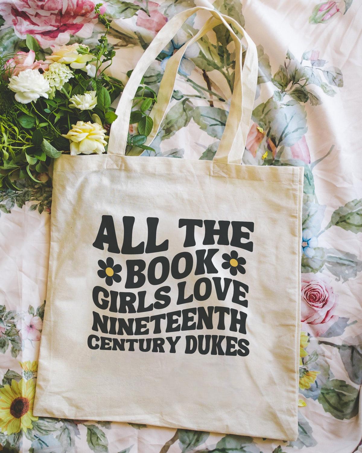 Romance Reader Tote Bag for Bookworm Who Loves Historical Fiction Nineteenth Century Dukes Funny Bookish Gift for Her Tote for Library Tote Bag – Feel-Good Design · Trending Graphic Apparel