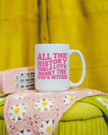 Tudor History Coffee Mug for Her 15 Oz Coffee Mug Henry the 8th39s Wives English History Coffee Mug for Professor Women39s History Mug Graphic Tee – Premium Graphic · Perfect For Daily Wear