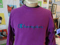 Vintage 9039s Champion Spellout Reverse Weave Purple Crewneck Sweatshirt XL Sweatshirt – Feel-Good Design · Perfect For Daily Wear
