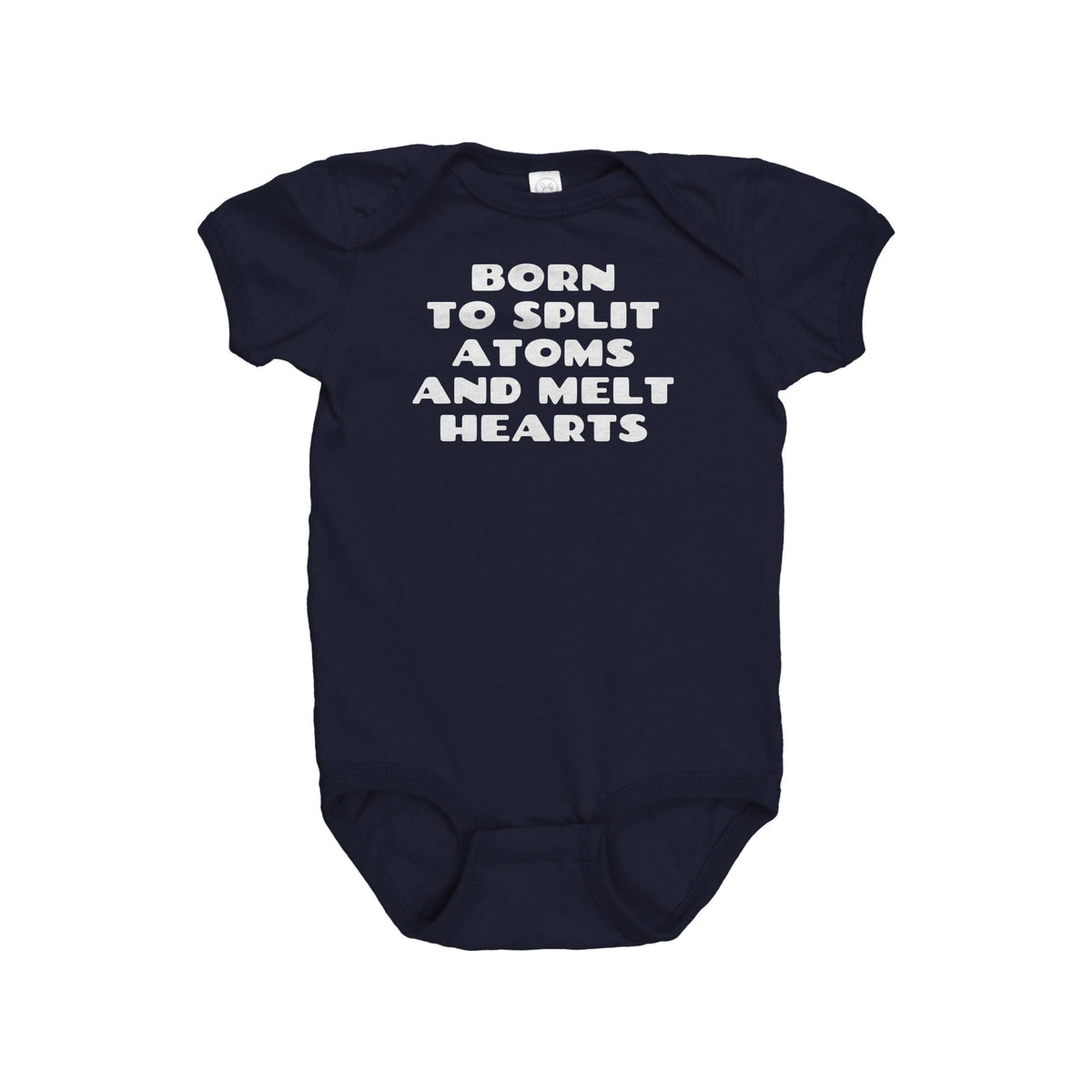 Nuclear Physicist Baby Bodysuit Nuclear Physics Baby Gift Born To Split Atoms Cute Baby Onepiece Science Geek Baby Shirt Graphic Tee – Aesthetic Look · Top Pick For Any Outfit