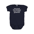 Gymnastics Baby Bodysuit Gymnast Baby Gift Baby Onepiece Mommy Can39t Resist Gymnasts Baby Shower Gift Idea All Cotton Graphic Tee – Feel-Good Design · Great Gift For Fans
