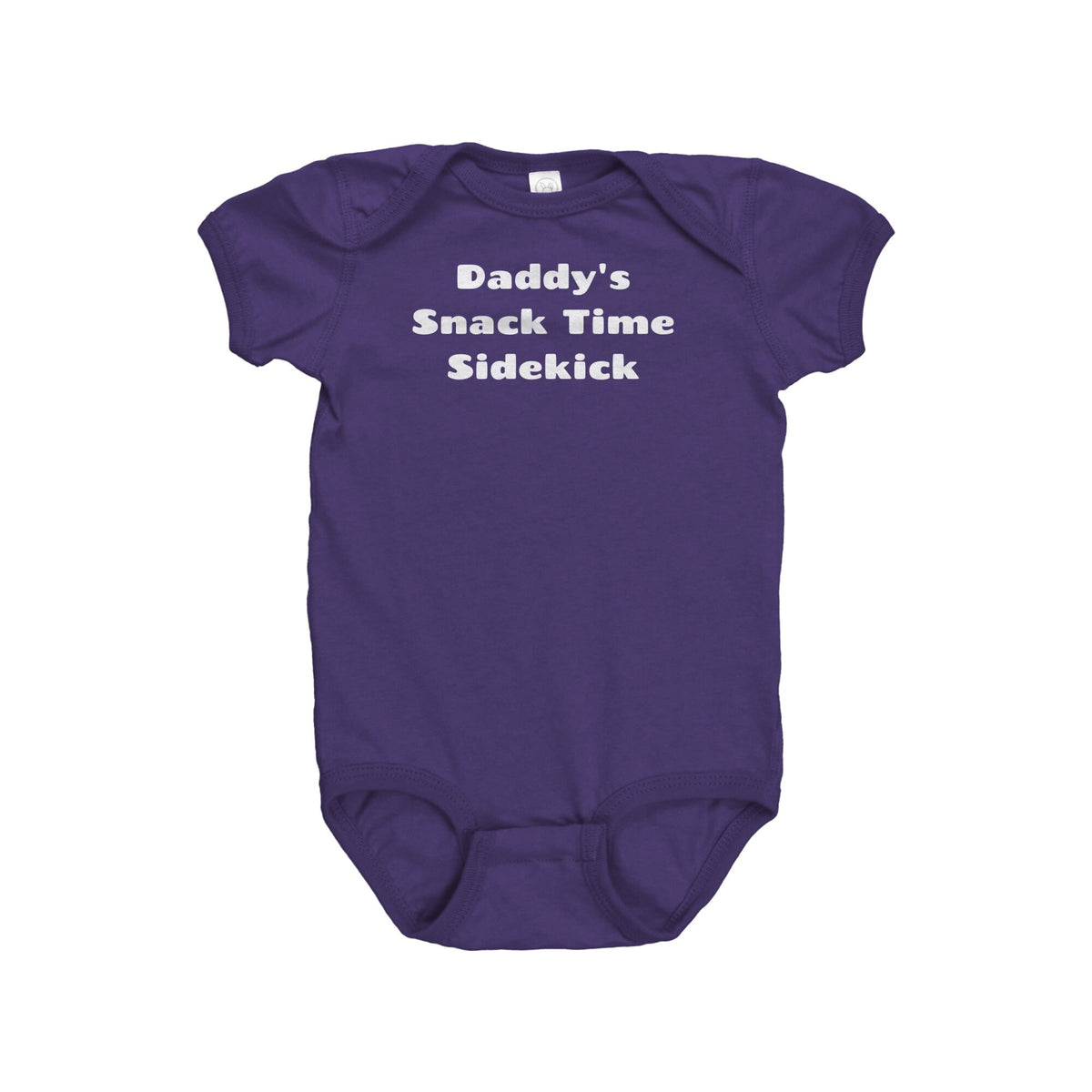 Daddy39s Baby Cute Bodysuit Baby Onepiece Daddy39s Baby Gift Idea Daddy39s Snack Time Sidekick Baby Shower First Birthday Graphic Tee – Fan Favorite · Top Pick For Any Outfit
