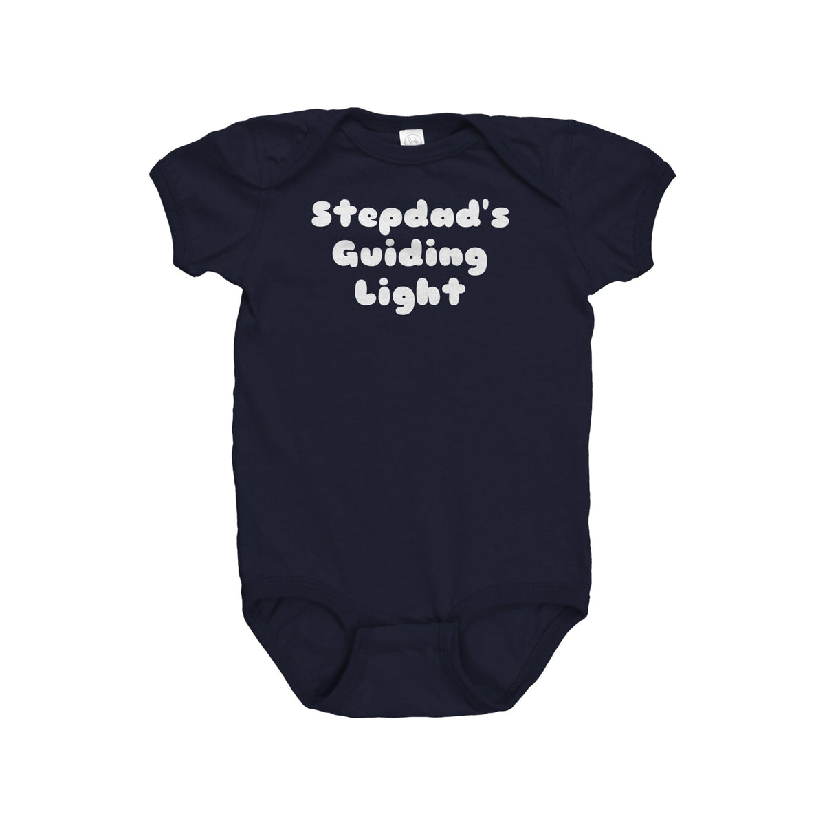 Stepdad Baby Bodysuit Cute Stepdad Baby Gift Stepfather Baby Onepiece Stepdad39s Guiding Light Step Dad Baby Cute Baby Shower Gift Graphic Tee – Feel-Good Design · High-Quality Print