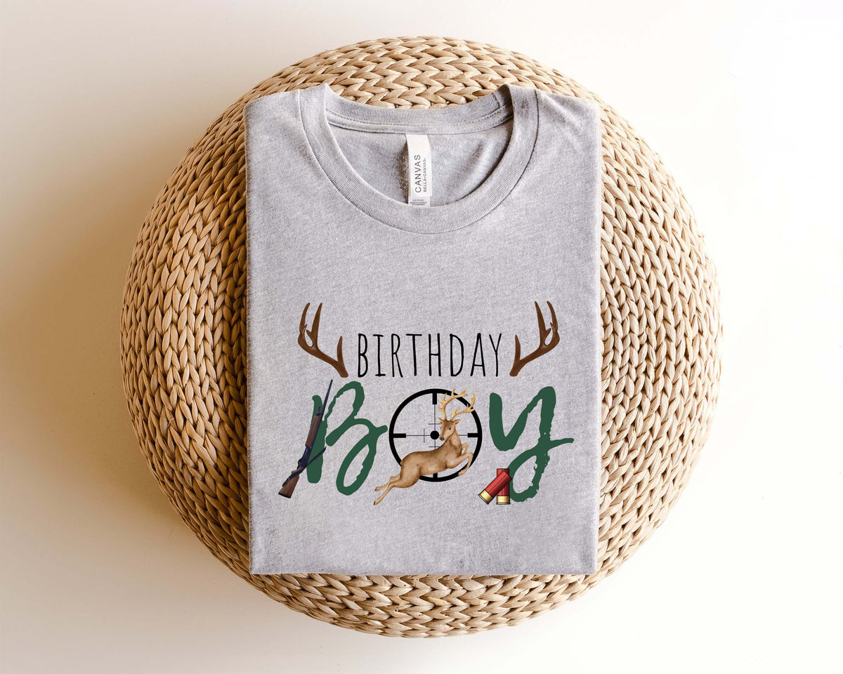 Birthday Boy Deer Hunting Shirt Shirt Deer Hunting Shirt Boy Hunting Shirt Youth Toddler Shirt Country Boy Shirt Hunting Themed Party Graphic Tee – Fan Favorite · Top Pick For Any Outfit