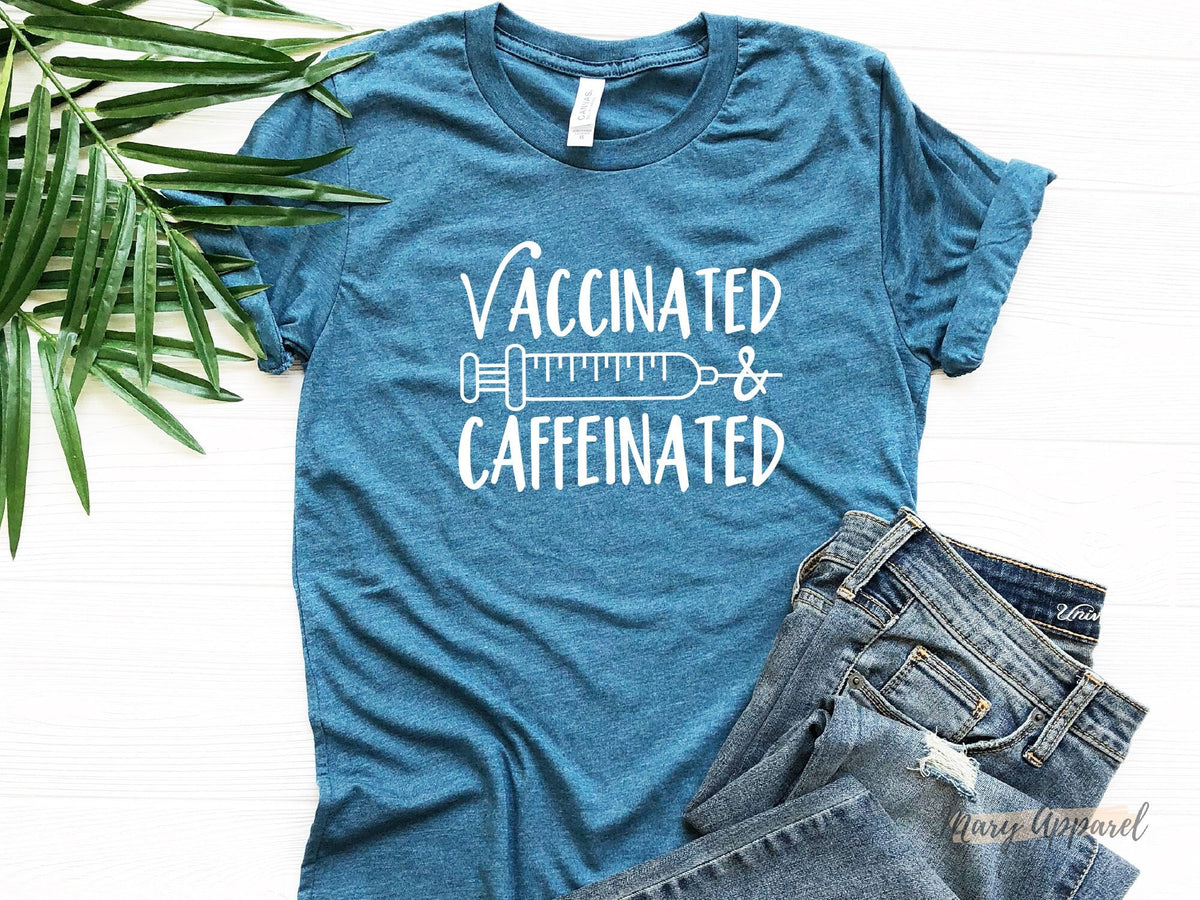 Fully Vaccinated Shirt Vaccinated Shirt Vaccine Shirt Vaccination Shirt Covid VaccineShirt Vaccinated Shirt Graphic Tee – Premium Graphic · Must-Have Style