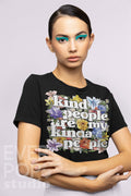 Boho Kindness Shirt Be Kind Graphic Tee Cute Positive Tshirt Motivational Quote Inspirational Print Aesthetic Flower Trendy Gift Graphic Tee – Bold Style · Great Gift For Fans