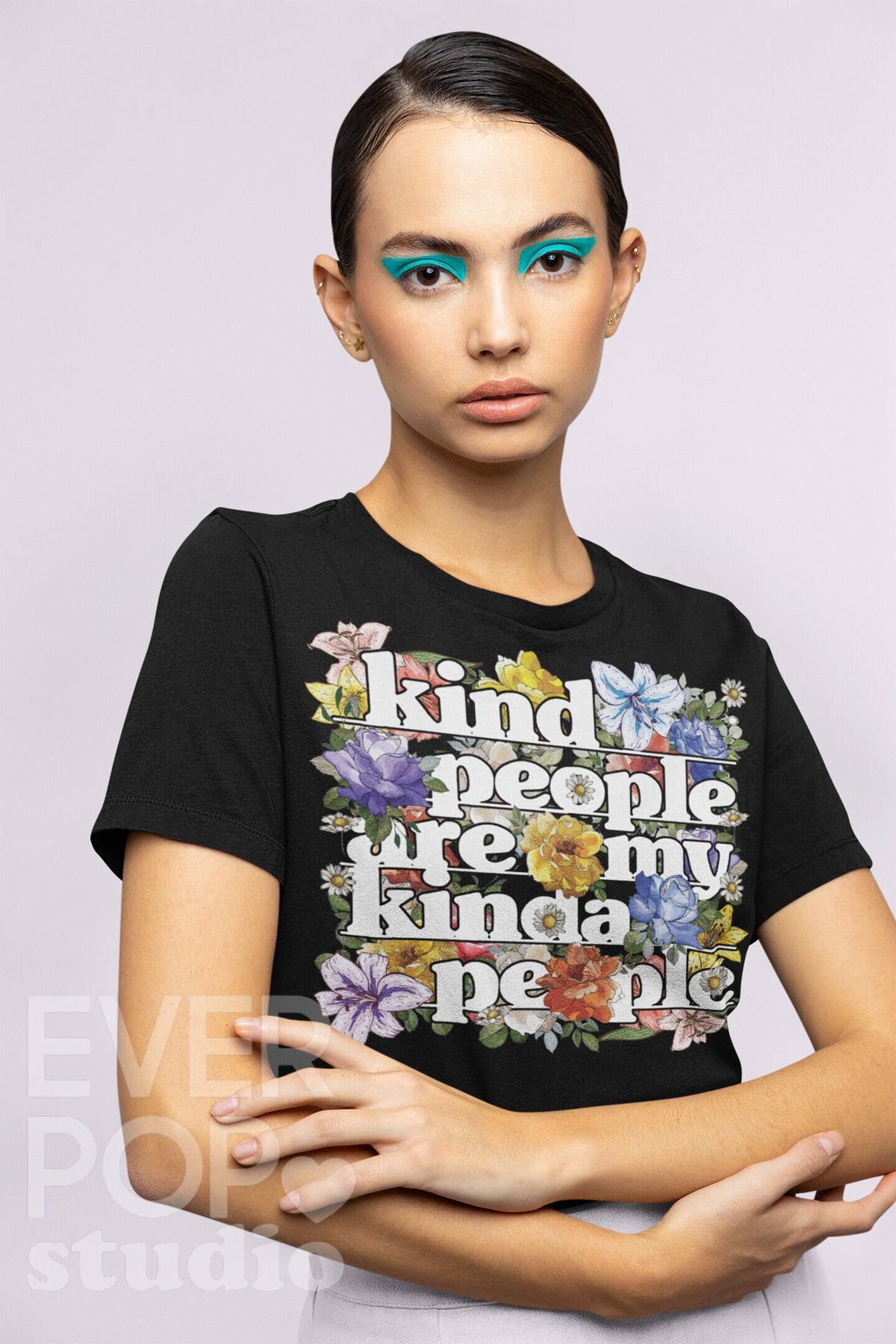 Boho Kindness Shirt Be Kind Graphic Tee Cute Positive Tshirt Motivational Quote Inspirational Print Aesthetic Flower Trendy Gift Graphic Tee – Bold Style · Great Gift For Fans