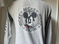 Vintage 9039s Mickey Mouse Long Sleeve Gray TShirt Size M Graphic Tee – Easygoing Wear · Trending Graphic Apparel