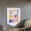 Music Classroom Decor Gift for Music Teacher Let39s Make Music Wall Decor Graphic Tee – Bold Style · Must-Have Style