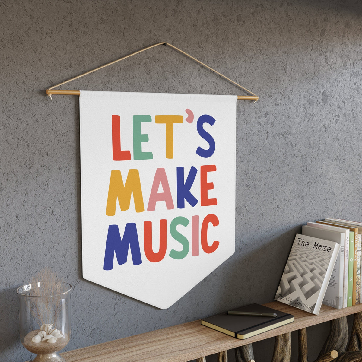 Music Classroom Decor Gift for Music Teacher Let39s Make Music Wall Decor Graphic Tee – Bold Style · Must-Have Style