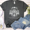 Moth Shirt Celestial Shirt Moon Phase Shirt Mystical Shirt Moon Phase Mushroom Shirt Moth T shirt Witchy Shirt Moth Tshirt Graphic Tee – Bold Style · Perfect For Daily Wear