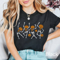 Halloween Skeleton Shirt Dancing Skeleton Shirt Skeleton Dance Shirt Pumpkin Shirt Full Moon Shirt Spooky Season Shirt Funny Halloween Graphic Tee – Everyday Comfort · Must-Have Style