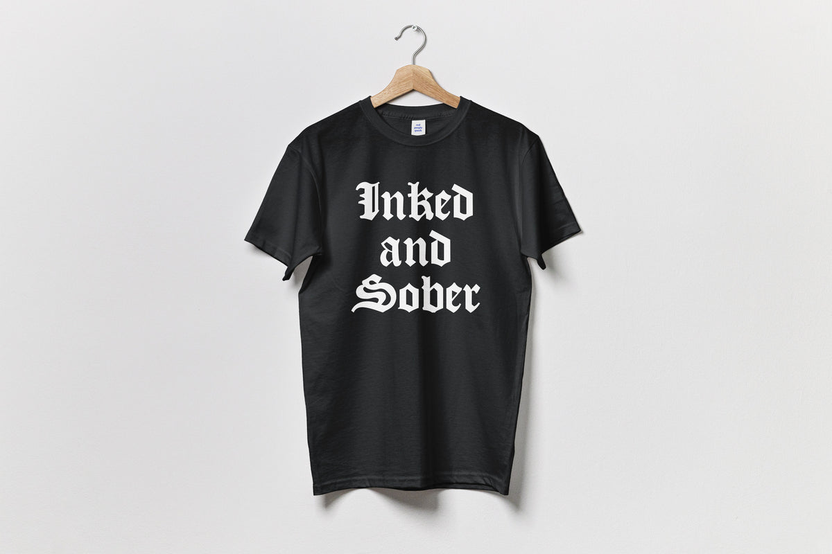Teetotaler Gift Sobriety Shirt Teetotalism Gift Sober Present Tattooed Teetotal Inked And Sober Unisex Tee Graphic Tee – Fan Favorite · Must-Have Style