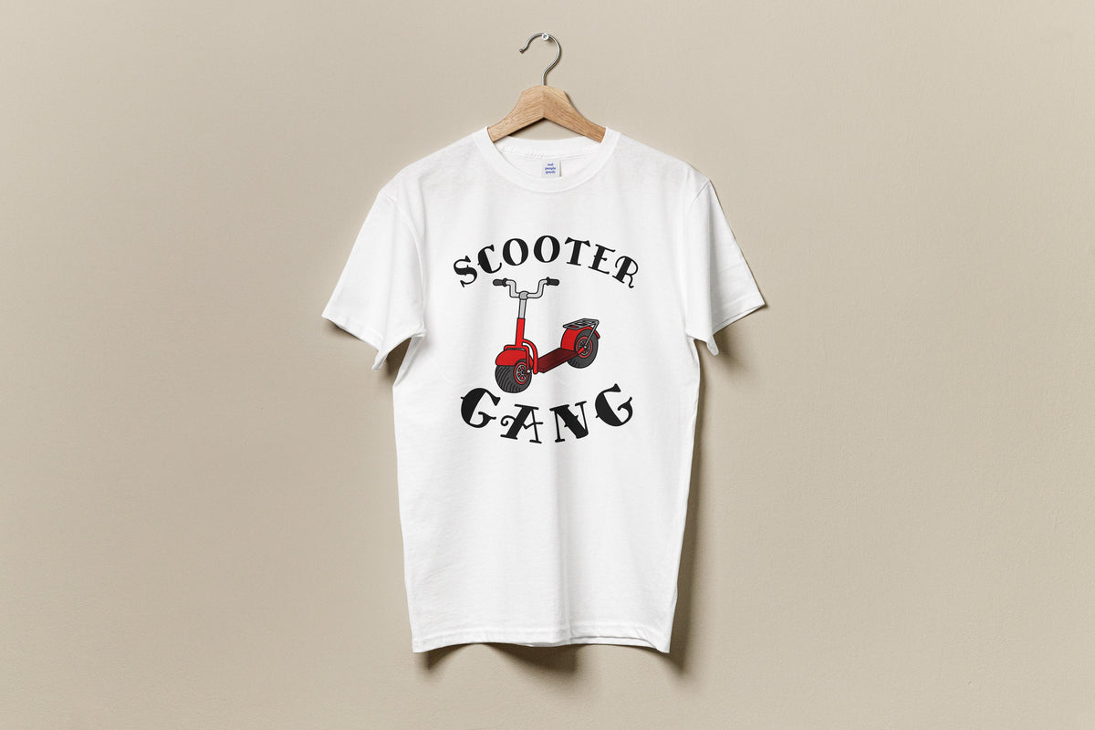 Scooter Shirt Funny Scooter Gifts Present For Scooter Rider Scooter Lover Gift Scooter Gang Unisex Tee Graphic Tee – Feel-Good Design · High-Quality Print
