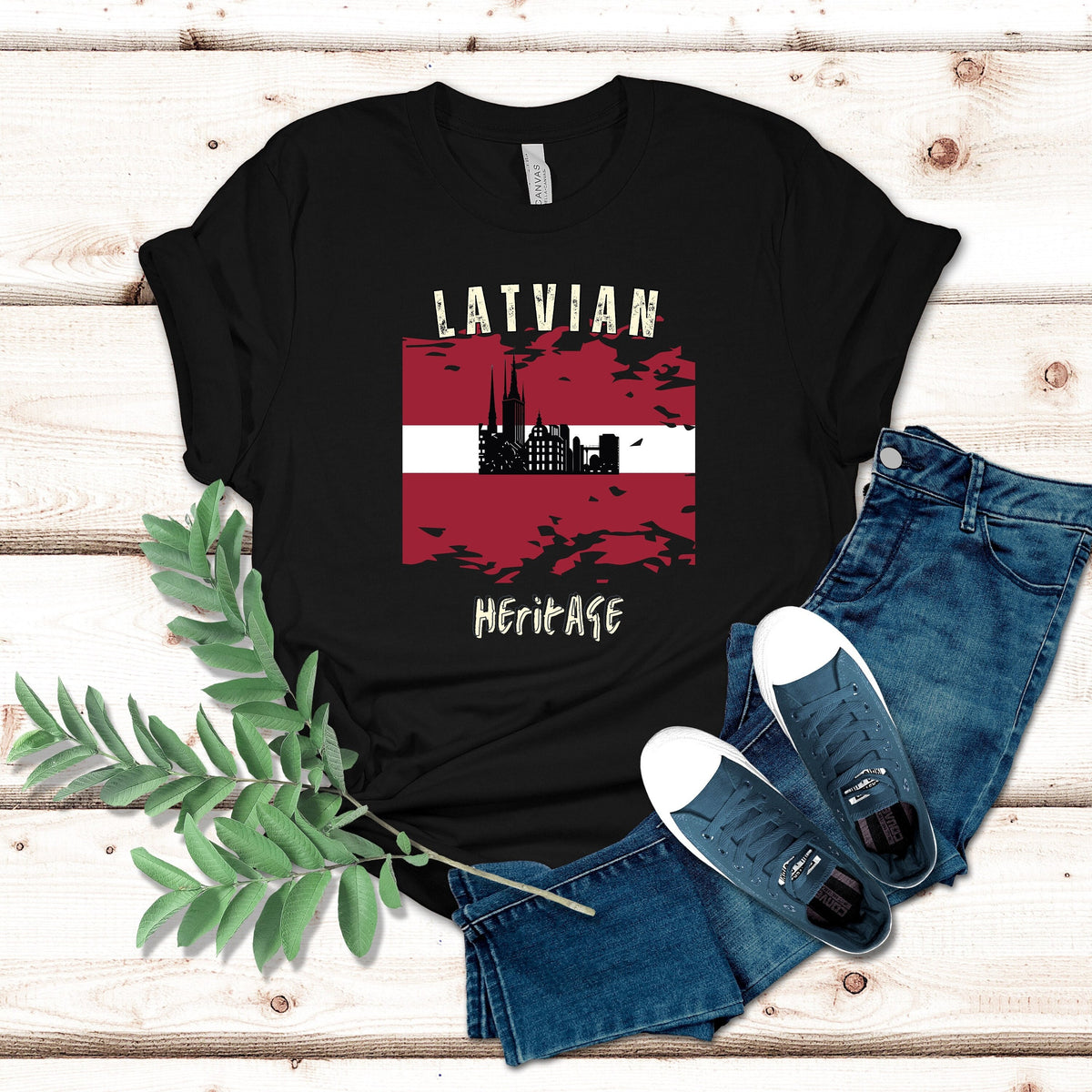 Latvia shirt Latvia Flag Tshirt Latvian heritage T shirt Riga Skyline TShirt gift for latvian Latvia Landmarks half latvian Graphic Tee – Easygoing Wear · Must-Have Style