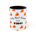 Real Friends Kudos Coffee Mug cute Strava gift for athlete gift for Cyclist or Runners birthday fathers day Graphic Tee – Feel-Good Design · Perfect For Daily Wear