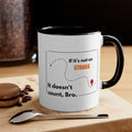 If It39s Not On Strava It Doesn39t Count Bro Strava Mug Running Gift Gift for Cyclist Fathers Day Mug for man Coffee and running Graphic Tee – Soft Feel · Great Gift For Fans