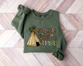 Christmas with my tribe SweatshirtBuffalo Plaid Christmas ShirtMatching Family Christmas ShirtsChristmas GiftFamily Christmas Sweatshirt – Premium Graphic · Great Gift For Fans