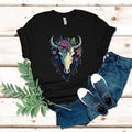 Cow Skull Shirt Cow Skull Tshirt Boho Cow Skull T shirt Bull Skull Shirt Western shirt Howdy Shirt cowgirl shirt rodeo shirt cowboy tee Graphic Tee – Fan Favorite · Must-Have Style