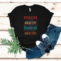 BCBA shirt ABA Tshirt Behavior Analyst Shirt RBT Shirt Behavior Therapist shirt neurodiversity shirt aba therapy tshirt aac shirt Graphic Tee – Bold Style · Perfect For Daily Wear