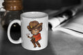 Overwatch 2 Cute Chibi Cassidy 11oz White Glossy Mug Perfect Gift for Gamers and Overwatch Fans Graphic Tee – Fan Favorite · Must-Have Style