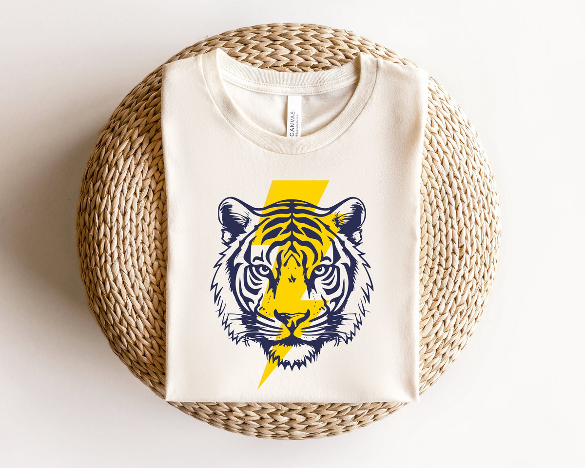 Tiger Face Tiger Shirt Animal Prints Gift for Her Gift for Him Personalized Gifts Animal Face Shirts Trendy Tiger Shirt Animal Lover Graphic Tee – Fan Favorite · Must-Have Style