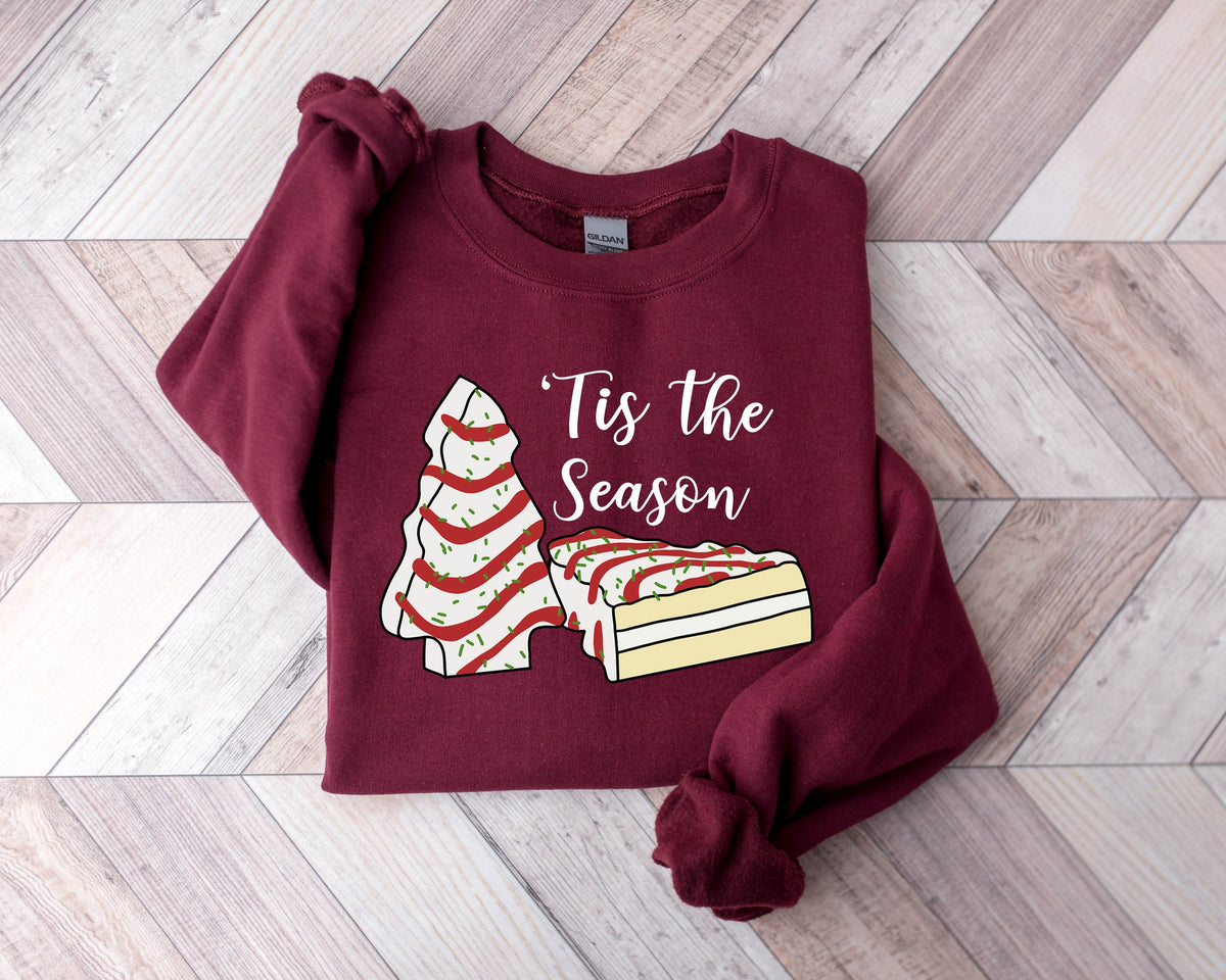 Tis The Season 39Tis the Season Sweatshirt Christmas Sweatshirt Christmas Christmas Cake Sweatshirt Funny Christmas Sweatshirt Sweatshirt – Premium Graphic · Perfect For Daily Wear