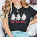 Boo Boo Crew Shirt Nurse Halloween Shirt Retro Ghost Shirt Cute Nurse Shirt Spooky Nurse Shirt Boo Crew Shirt Gift for Nurse Graphic Tee – Premium Graphic · Perfect For Daily Wear