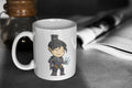 Apex Legends Cute Chibi Wraith 11oz White Glossy Mug Perfect Gift for Gamers and Apex Legends Fans Graphic Tee – Warm & Stylish · Great Gift For Fans