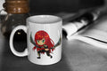 League of Legends Cute Chibi Katarina 11oz White Glossy Mug Perfect Gift for Gamers and LoL Fans Graphic Tee – Warm & Stylish · High-Quality Print