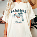 Sarasota Florida Beach Surfer Tee Shirt Tshirt Unisex Womens Florida Gift Graphic Tee – Feel-Good Design · High-Quality Print
