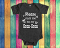 Pass Me To GranGran Cute Grandma Baby Bodysuit Tshirt or Toddler Shirt Special Grandmother Gift or Pregnancy Announcement Graphic Tee – Everyday Comfort · Trending Graphic Apparel