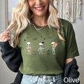 Skeleton Shirt Halloween Tshirt Spooky Season Shirt Skeleton Halloween Halloween Party Tee Cute Halloween Shirt Spooky Shirt Graphic Tee – Cozy Vibes · Must-Have Style
