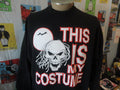 Vintage 9039s This Is My Halloween Costume Black Crewneck Sweatshirt Size XL Sweatshirt – Easygoing Wear · Trending Graphic Apparel