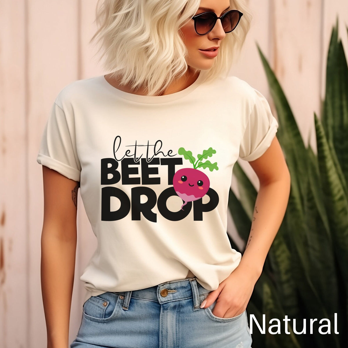 Let the Beet Drop Shirt Vegan Shirt Beet ShirtFunny Vegetarian Shirt Botanical Shirt Chef Shirt Funny Plant Shirt Vegetable Shirt Graphic Tee – Everyday Comfort · Perfect For Daily Wear