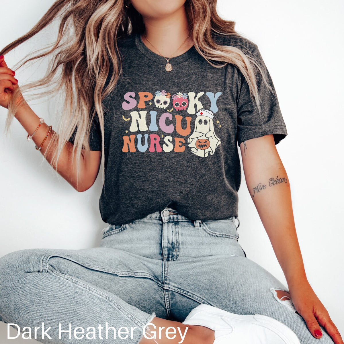 NICU Nurse Halloween Shirt Spooky Nurse Shirt Halloween Nurse Gift Nursing School Shirt Neonatal Nurse Shirt NICU Nurse Gift Graphic Tee – Aesthetic Look · Perfect For Daily Wear