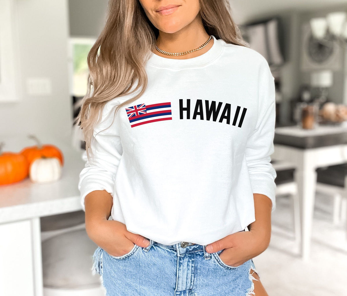 Hawaii shirt sweatshirt hoodie long sleeve gift Hawaii state flag tee HI Maui Kauai Honolulu Hoodie – Soft Feel · Must-Have Style