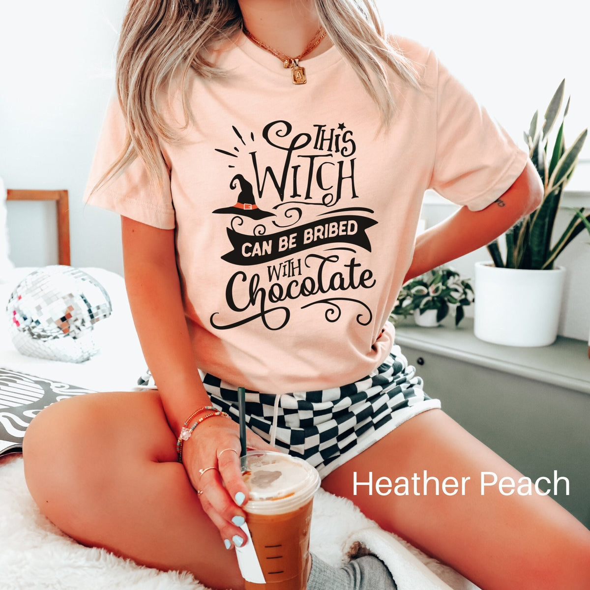 Witch Shirt Chocolate Candy Halloween Shirt Witches Shirt Chocolate Lover Shirt Halloween Shirt Halloween Witch Shirt Witchy Clothing Graphic Tee – Feel-Good Design · High-Quality Print