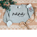 Personalized Nana Est Sweatshirt Custom Nana Shirt Mothers Day Gift Gift for Nana Sweatshirt – Easygoing Wear · Must-Have Style