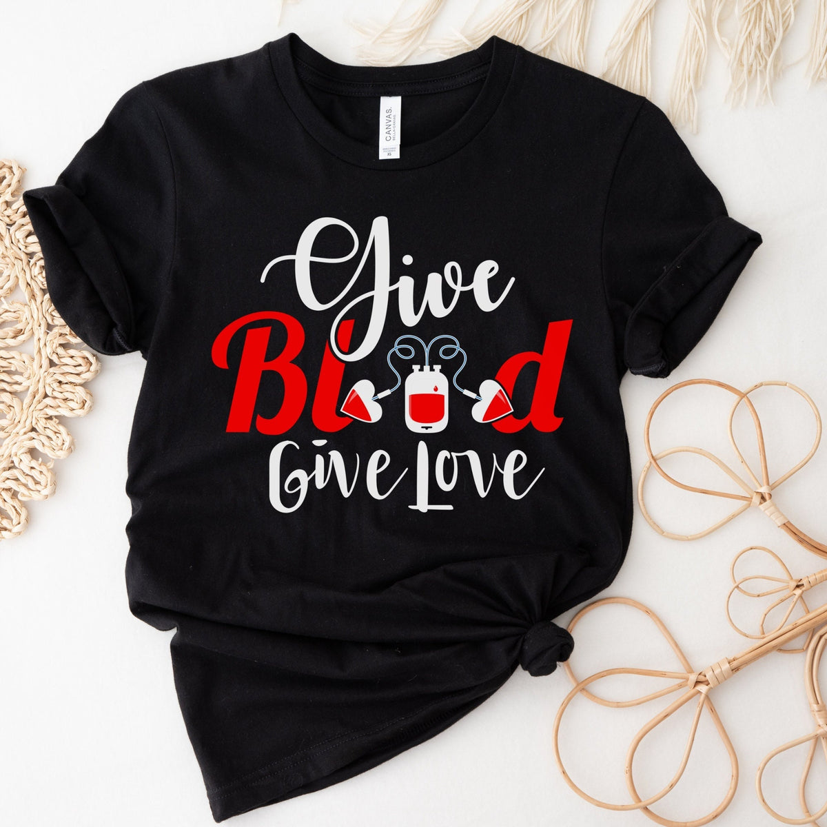 Blood Donor Shirt Donate Blood Awareness Shirt Blood Transfusion Donor Gift Give Blood Save Lives Blood Donation Phlebotomist Gift Graphic Tee – Bold Style · High-Quality Print