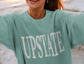 Unisex Upstate Crewneck Sweatshirt Womens New York Pullover Souvenir Gifts Sweatshirt – Easygoing Wear · Trending Graphic Apparel