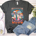 Retro Mushroom Shirt Fungi Shirt Fungus Shirt Mycology Shirt Mycologist Gift Trippy Shirt Retro Shirt Mushroom T Shirt Groovy Shirt Graphic Tee – Cozy Vibes · High-Quality Print