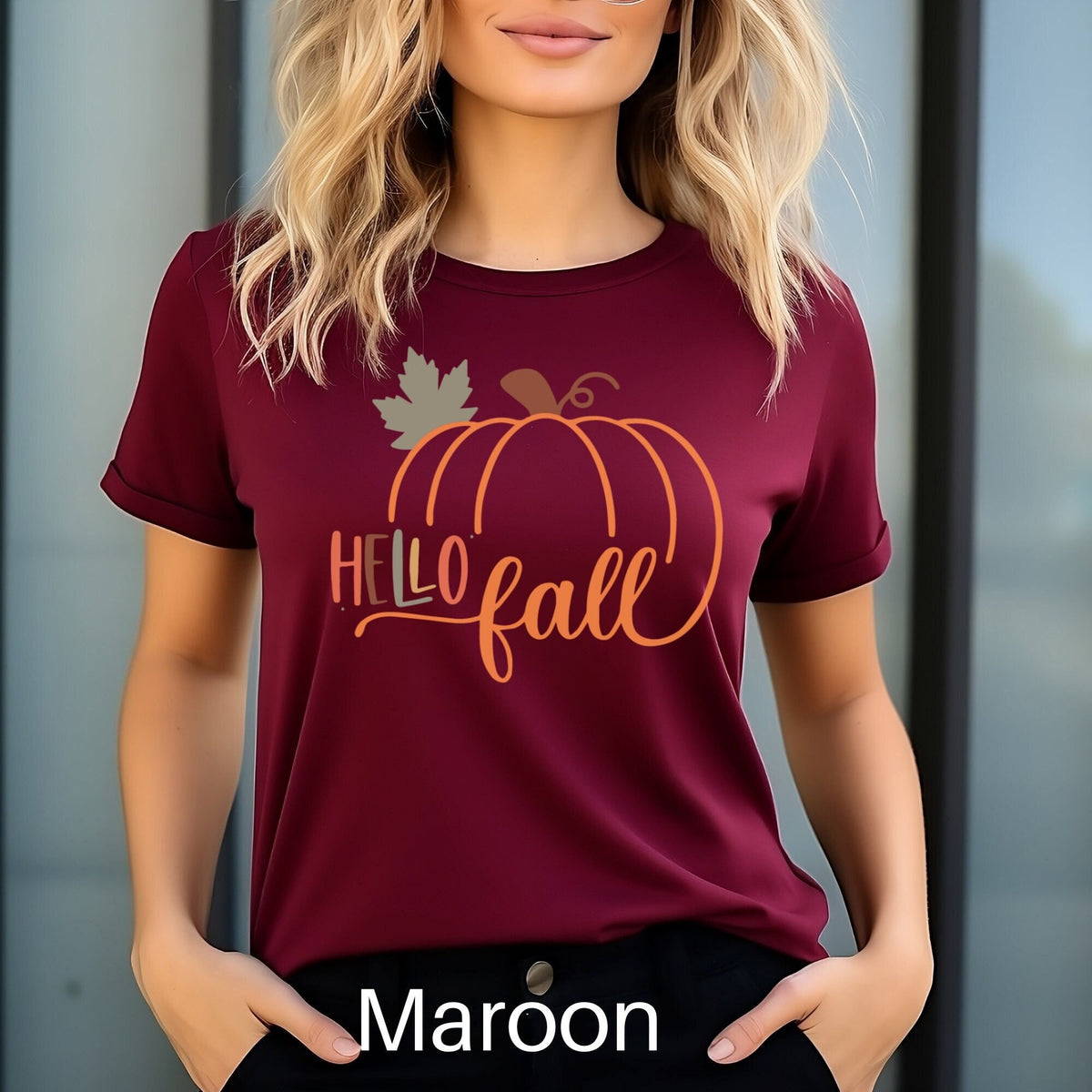 Hello Fall Shirt Autumn Shirt Fall Pumpkin Shirt Cute Fall Shirt Fall Season Shirt Womens Fall Shirt Fall Apparel Fall Lover Gift Graphic Tee – Cozy Vibes · Must-Have Style